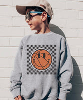 Basketball Smiley Sweatshirt