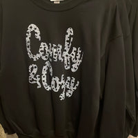Comfy & Cozy Sweatshirt  - Black