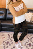 Green Camouflage Joggers