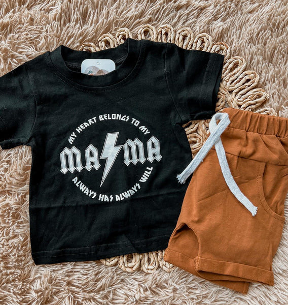 Heart Belongs to Mama Shirt
